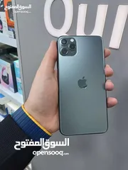  6 IPHONE 11 PRO MAX ( 256GB ) //// ايفون 11 برو ماكس ذاكرة 256 مستعمل وكاله