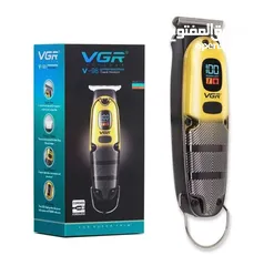  3 ماكينه حلاقه VGR زيرو شحن و شاشه و 3 امشاط حلاقة شعر الراس و اللحيه قص شعر الراس و اللحيه رجالي