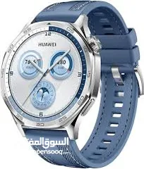  2 HUAWEI GT5 (46M) BLUE NEW /// هواوي جي تي 5 مقاس 46 ملي الجديد