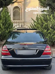  5 مرسيدس e200 موديل 2006 بحالة الوكالة فل اضافات افنتجارد لون اسود بالصلاة ع النبي ما شاء الله
