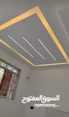  1 جبس بورد وكافة اعمال الديكورات والتصميم الداخلي والصيانة وبديل الرخام والخشب وهذه اعمالنا بفضل الله