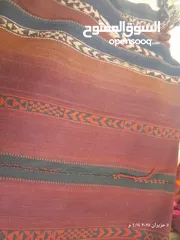  2 بساط  صوف عربي صناعه يدويه طول 3متر بعرض متر