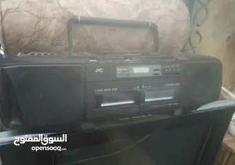  1 مسجل  JVC.....