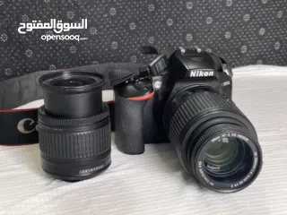  2 مع عدستينNikon 3500d /شترها : 16 الف