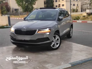  27 جيب سكودا كاروك فل كامل اضافات مع بانوراما أعلى فئة بالكاروك للبيع بسعر حرق ع الكاش