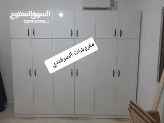  22 خزائن ملابس خشب لامنيت 18م تفصيل حسب المقاس جودة عالية كفاله 5سنوات على اعمالنا