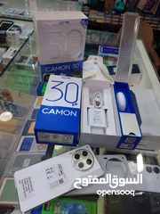  2 مشغل ايام بالكرتونة Kamon 30 5G رام 24 جيجا 512 مكفول بالشركة أغراضة الأصلية متوفر توصيل