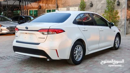  6 تويوتا كارولا هايبرد 2020 بحالة الوكالة Toyota corolla