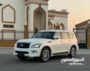  1 للبيع نفنتي qx80 موديل 2017 مالك اول