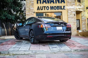  2 Tesla Model S-PLAID 1020hp مديل 2021 بحاله الوكاله من الداخل والخارج