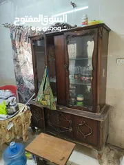  4 غرفة نوم ماستر خشب زان بوفيه تلفاز بوفيه مطبخ