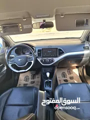  7 كيا بيكانتو 2017 بصمة فل  عداد قليل ( 67 ) ألف كيلو فقط