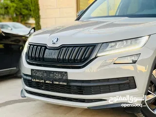  14 سكودا كودياك فل ++ سبورت لاين 6+1 ماتور 2000 ديزل  /190 حصان /عداد 82000 / فتحه سقف بانوراما /ترخيص