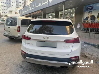  3 هونداي سنتافيه 2019 4*4 الجب يد اولا بسعر حرق 95000 ألف نقدا البدل وارد منبدل شباب