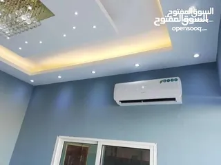  2 تركيب مكيفات  فك نقل صيانة تنضيف الجهاز بأحتراف فك قطعه قطعه  شحن غاز جميع انواع المكيفات