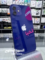  1 iPhone 12 (128) GB ايفون 12 مستعمل  بحالة جيدة جدا ( مغير شاشة كوبي ون )  بطارية اصلية 90٪؜ اصلية