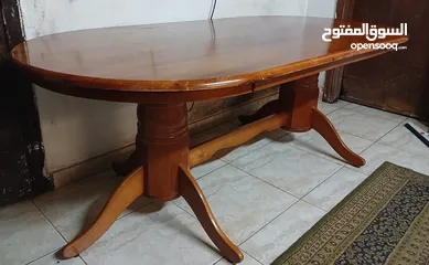 1 طاولة سفرة بدون كراسي