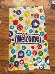  2 اكياس WELCOME بأشكال وتصاميم مميزة جدا