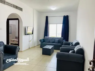  1 بأقل سعر غرفه وصاله مفروشه بالكامل للايجار الشهري في النعيميه 2 شارع الكويت
