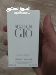  1 giorgio armani aqua di gio edt 50ml perfume brand new only box open