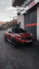  1 نيسان جوك 2012  محرك 1.6  توماتيك  جير مطور 100% ع الفحص  خالية من الضربات مغير لون على نضاف  يد2