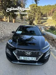  1 هيونداي كونا 2020 عداد قليل في حالة الشركة فل اضافات عدا فتحة وبسعر مميز عالكاش