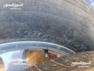  5 جنط مرسيدس اصلي حرة