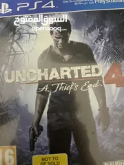  2 uncharted 4 and call of duty 3 gift للبيع انشارتد 4 مع كول اوف ديوتي مجانا