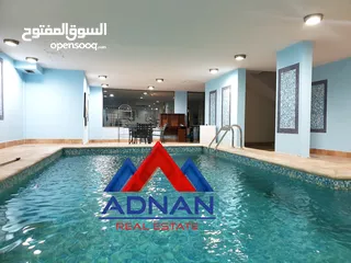  1 شقة مفروشة للإيجار في عبدون مع مسبح 2 نوم