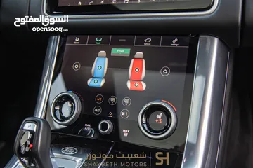  19 Range Rover Sport P400e Hse 2021 Black package     يمكن التمويل
