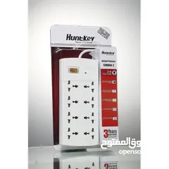  1 وصلة كهرباء Huntkey PZA801