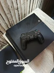  1 بلاستيشن FAT4 مستعمل جديد ب مواصفات مميزة جداً وسعر مغري جداً