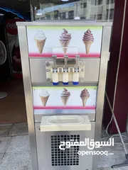  1 ماكينة بوظة للبيع بسعر مغري 1000 دينار  عمان ابو نصير