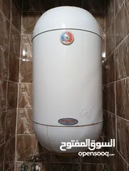  1 كيزر كهرباء 80 لتر نوع ابولو بحالة جيدة للبيع