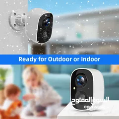  5 3MP Wireless Battery IP Rechargeable Security Camera كاميرا مراقبة شحن سمارت على الانترنت