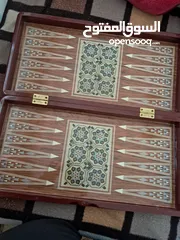  11 طاوله نرد برسمه جميله ومريحه بألوان زاهيه  سعر خرافي