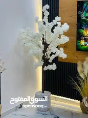  4 شجرة اللوز الاصطناعي الفخم