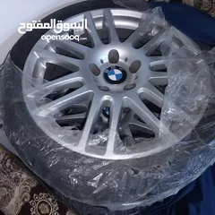  6 جنط BMW مع كاوشوك جديد دانلوب