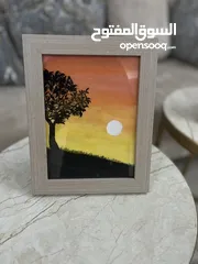  22 لوحات فنية مرسومة يدوي و لوحات حسب الطلب و تصاميم منشورات مواقع التواصل الاجتماعي