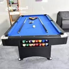  1 طاولات البلياردو  جديد ومستعمل و وتمجيد وتركيب