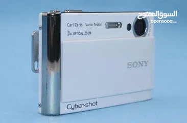  12 كاميرا سونى بحالة الجديدة ومشتملاته    camera sony 8.1MP DSC-T70ديجيتال  