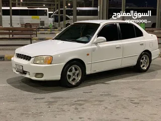  3 هيونداي فيرنا 2001 اوتماتيك فحص 3 جيد