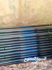  2 انابيب سخانات شمسية مستعملة بحالة الجديد