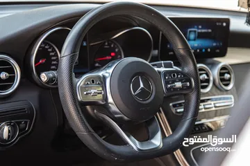  9 Mercedes Glc200 hybrid 2020 4matic Coupe Amg kit   السيارة وارد الشركة و قطعت مسافة 36,000 كم فقط