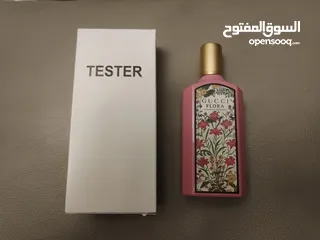  4 عطور فرنسية تيستر  مكفوله باسعار مغريه
