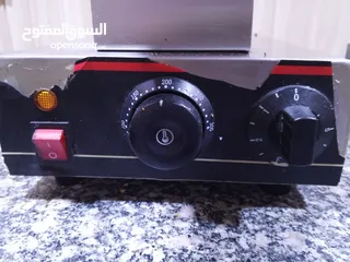  7 عدة وافل وكريب و ماكينة بوظة على الصاج وثلاجة ومطبخ لاتيه وفلتر ونثريات