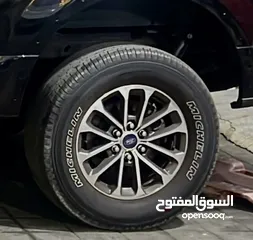  1 Ford F150 18 inch Rims رنجات فورد F150 مقاس 18 وكاله مع اطارات مشلان