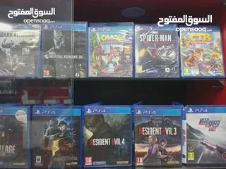  8 ألعاب بلايستيشن فور و فايف جديد و مستعمل