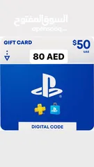  1 PS store 50$ 