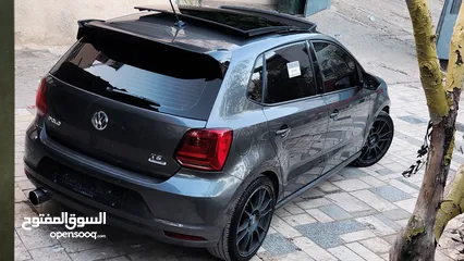  1 Polo Tsi 1200 2017 جير عادي  فتحة شركة  بودي جير ماطور شوسطة مكنيكيات افحص وين بدك وكالة  05681108